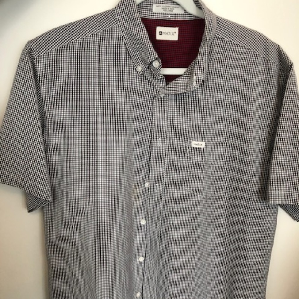 Short sleeve button down shirt